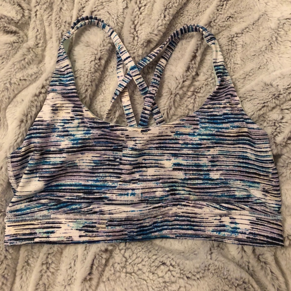 Lululemon blurry belle energy bra
